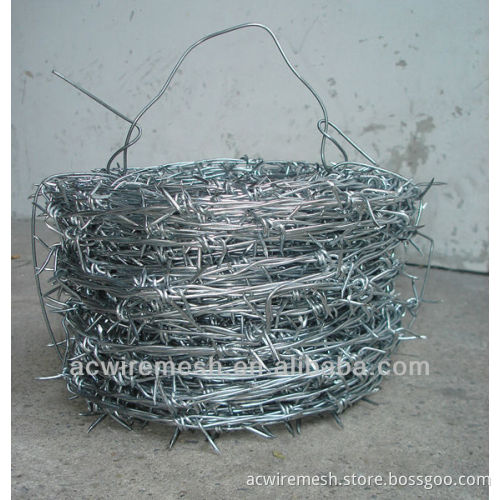 glavanzied barbed wire
